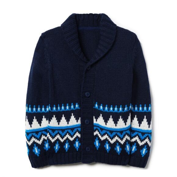 New janie and jack soft knit blue toddler cardigan size 2T - Picture 1 of 4